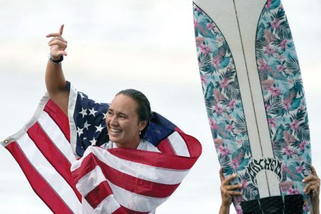Native Hawaiians ‘reclaim’ surfing with Carissa Moore’s Olympic gold